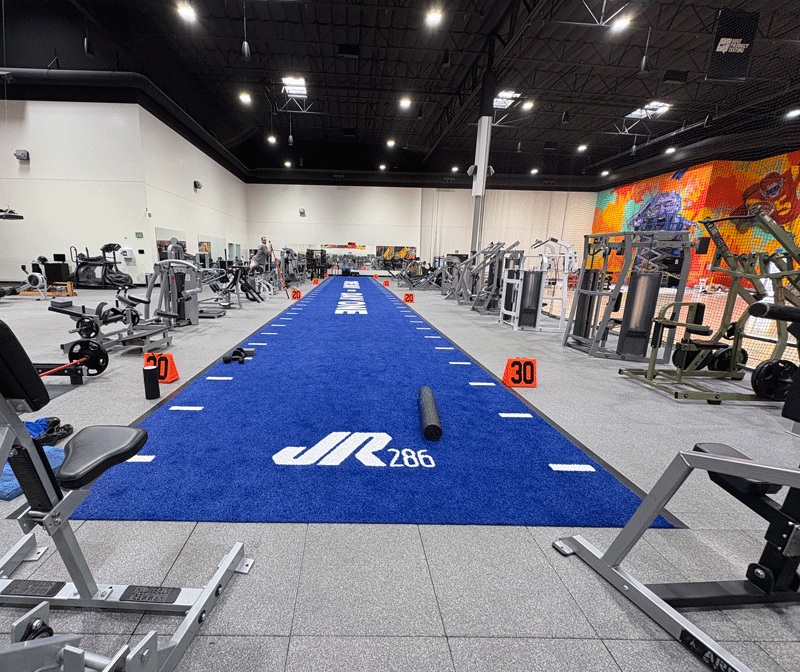 Featured flooring installation